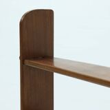 Constructivist wooden standing shelf from the 1960s