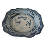 Antique Japanese porcelain cup – Arita blue decoration, late 19th century