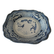 Antique Japanese porcelain cup – Arita blue decoration, late 19th century