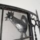 Atelier Marolles Wrought Iron Animal Fire Screen 1950s