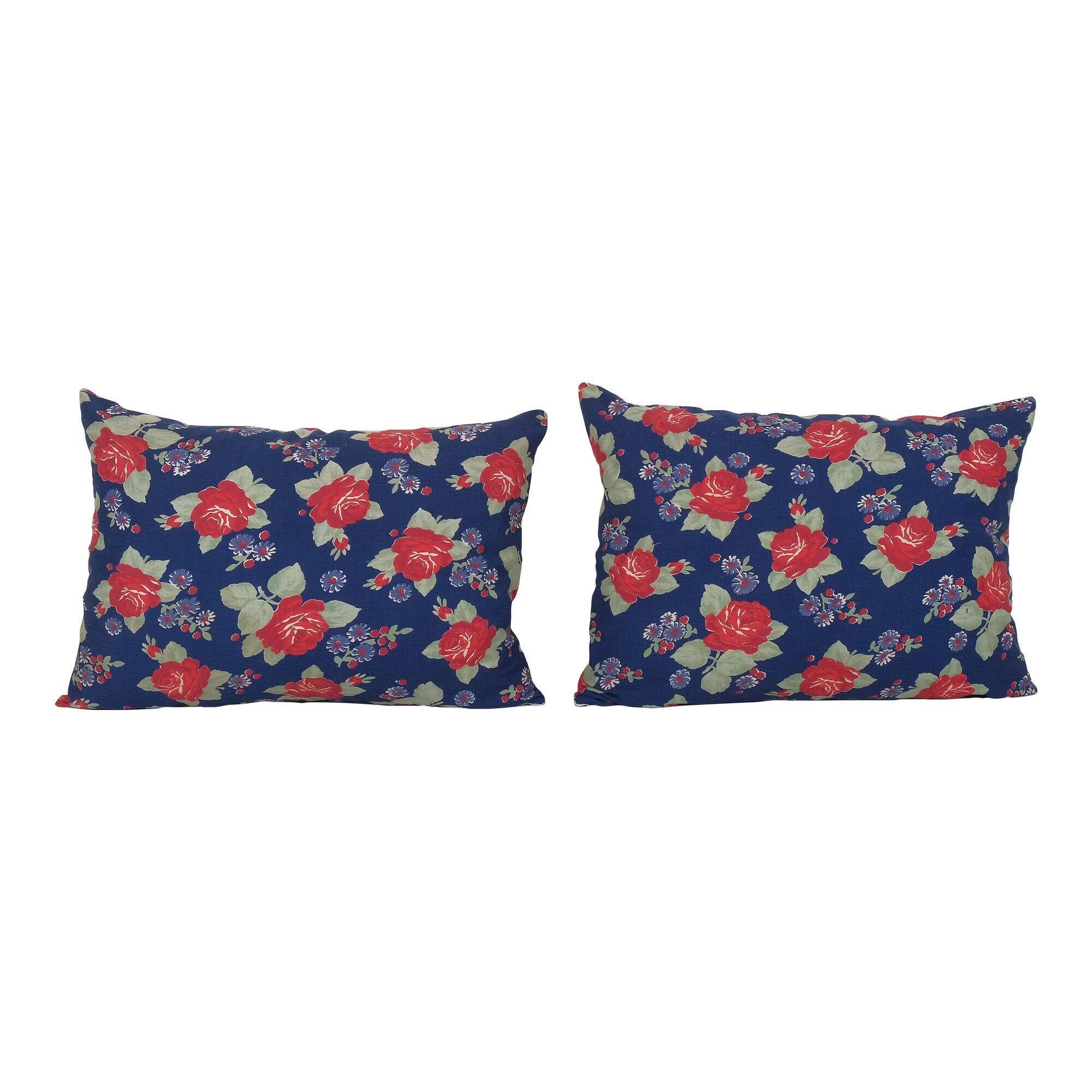 Set of 2 vintage Turkish cushion covers 41x61 cm