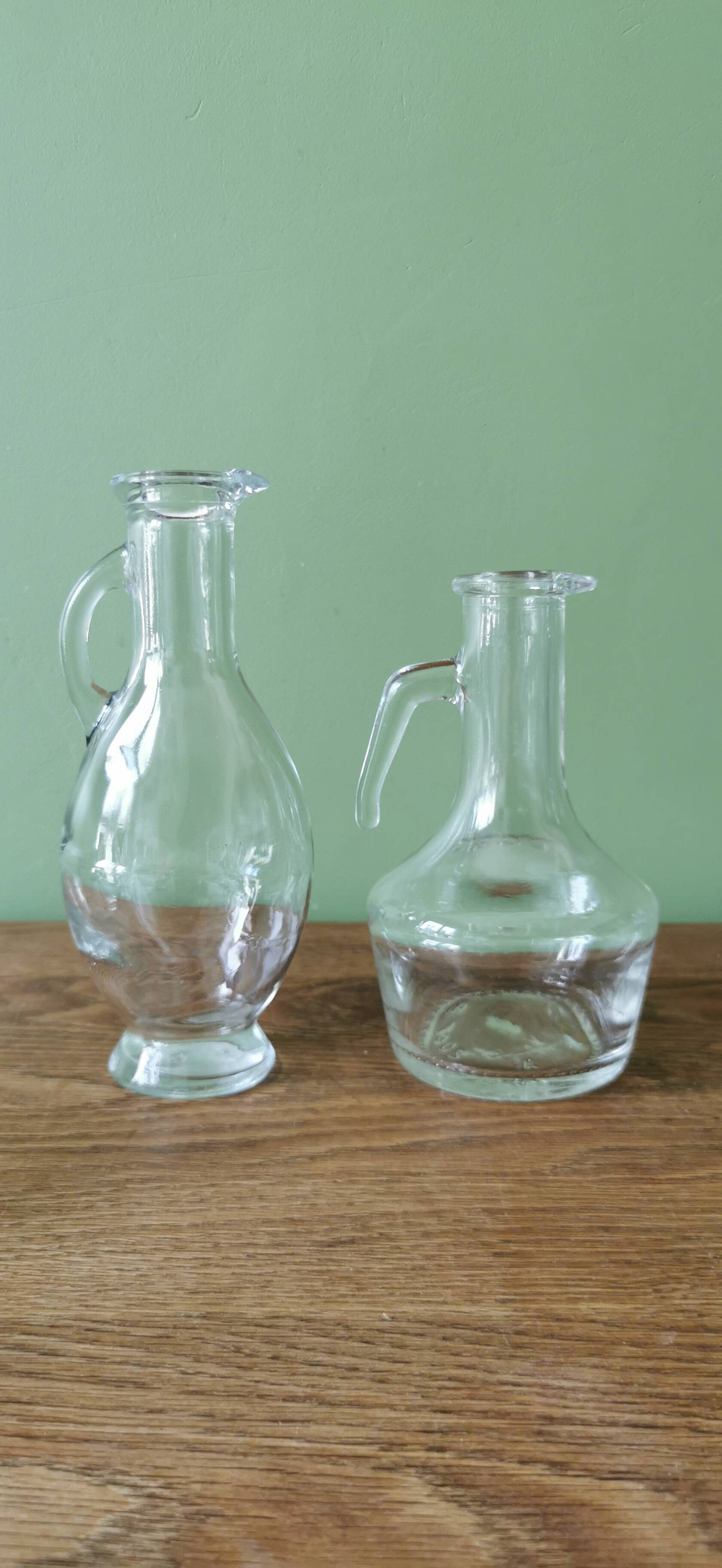 Lots de petits vases pour table de réception