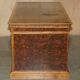 David Linley Burr walnut chest of drawers for light restoration.