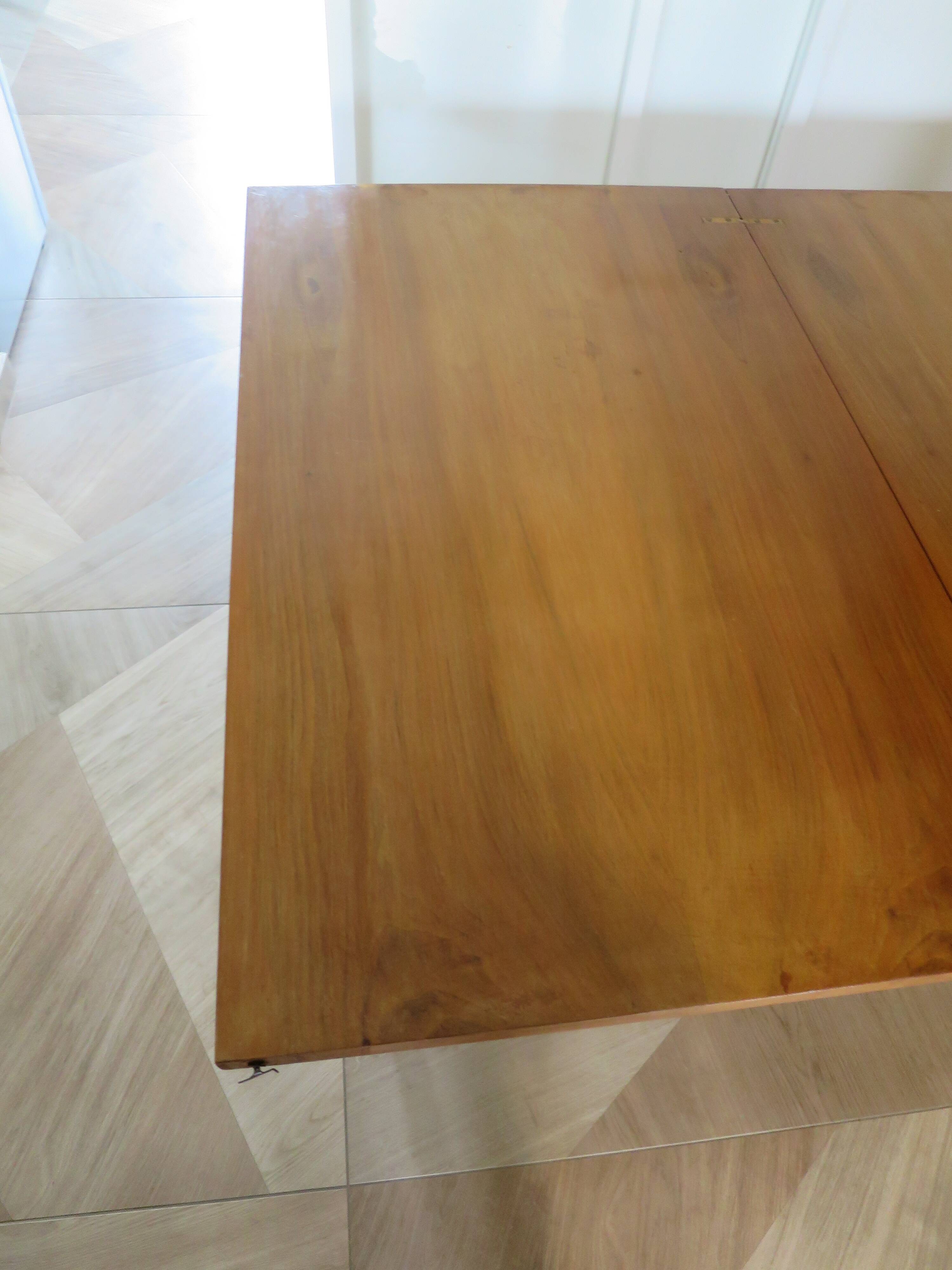 Table de salle à manger extensible, années 50-60