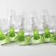 Set of 6 Limoncino Sherry Glasses / Green Sorbetto Stemware /Bormioli Rocco