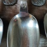 14 antique silver-plated cutlery sets