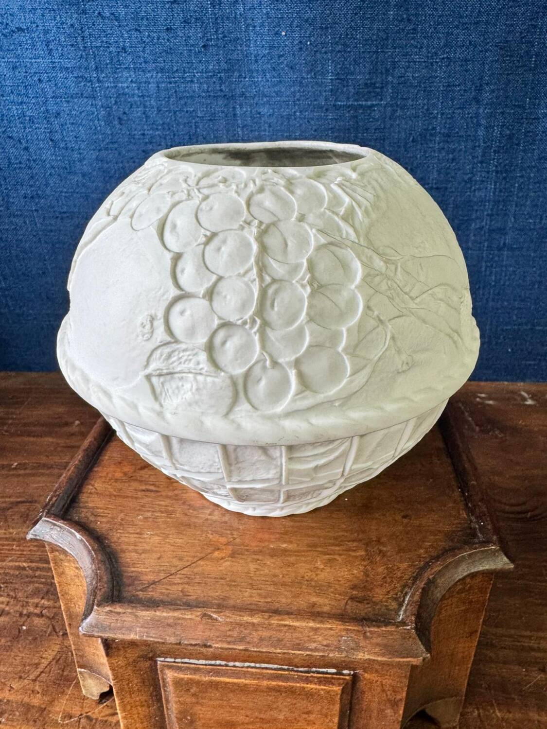 Bernardaud signed Limoges porcelain candle holder