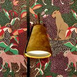 Pair of modular wall lights Scandinavian design 1950.