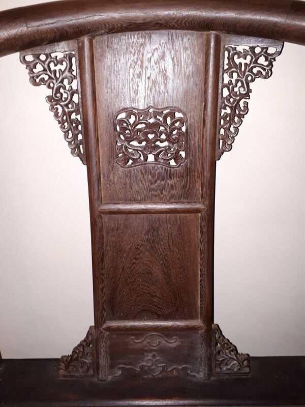 Fauteuil Chinois Quanyi En Jichimu, Chine Dynastie Qing