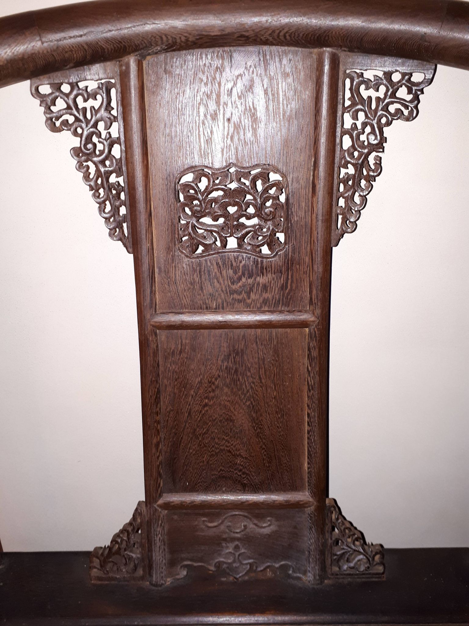 Chinese Quanyi Armchair In Jichimu, China Qing Dynasty
