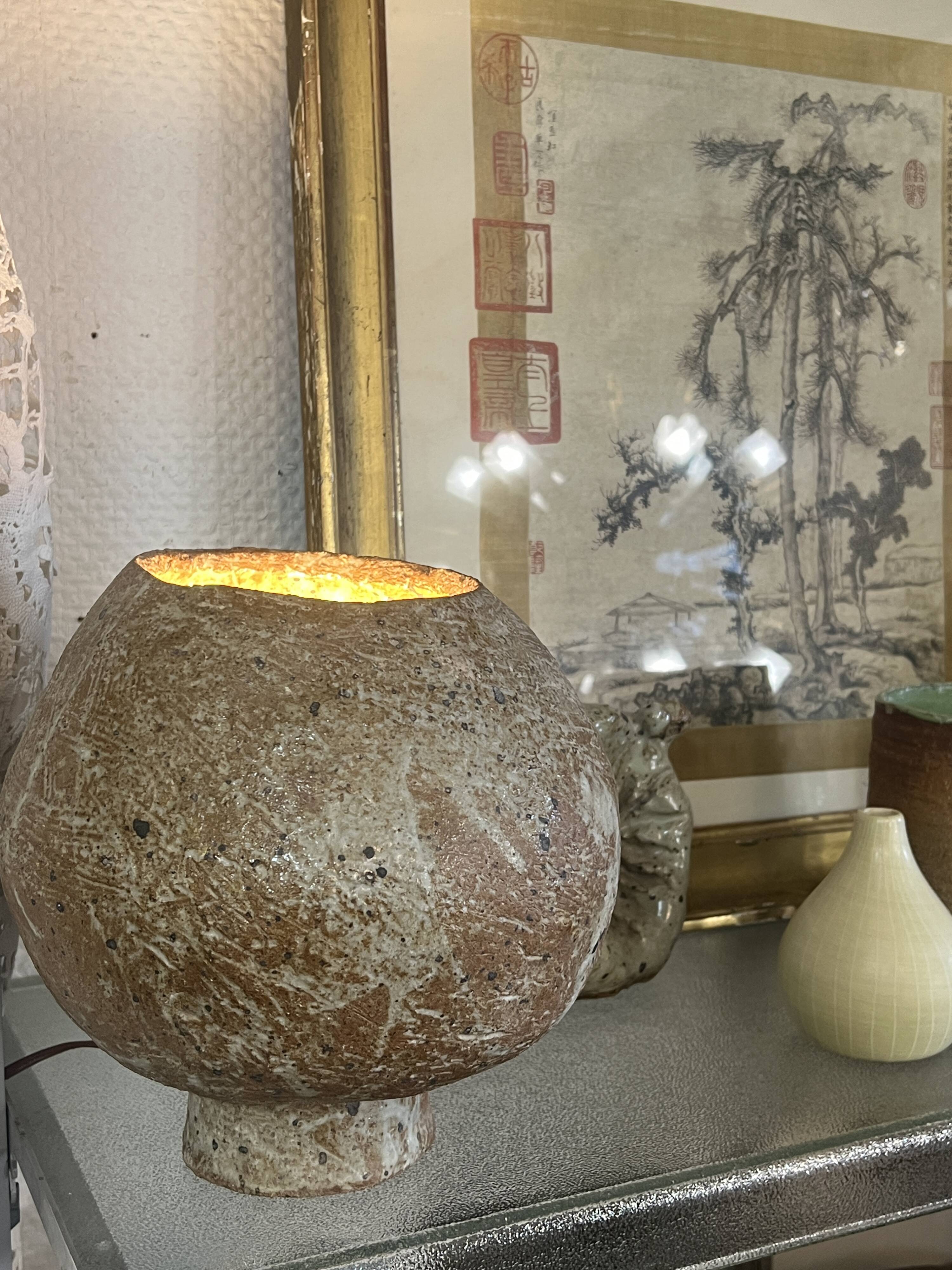 Lampe en céramique