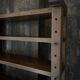 Vintage brutalist display cabinet