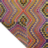 Anatolian handmade kilim rug 310 cm x 147 cm