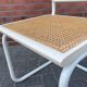 Cesca dining room chair designed by Marcel Breuer