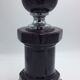 Lamp in ceramic and chrome, 80s