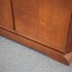 Art Deco cabinet, asymmetrical art deco cabinet, wood cabinet 40s