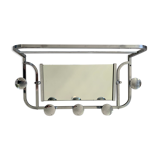 Old art deco-style wall mirror 63x33cm