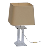 Vintage 1970 plexiglass lamp by David Lange for Roche Bobois