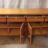 70s design pine sideboard