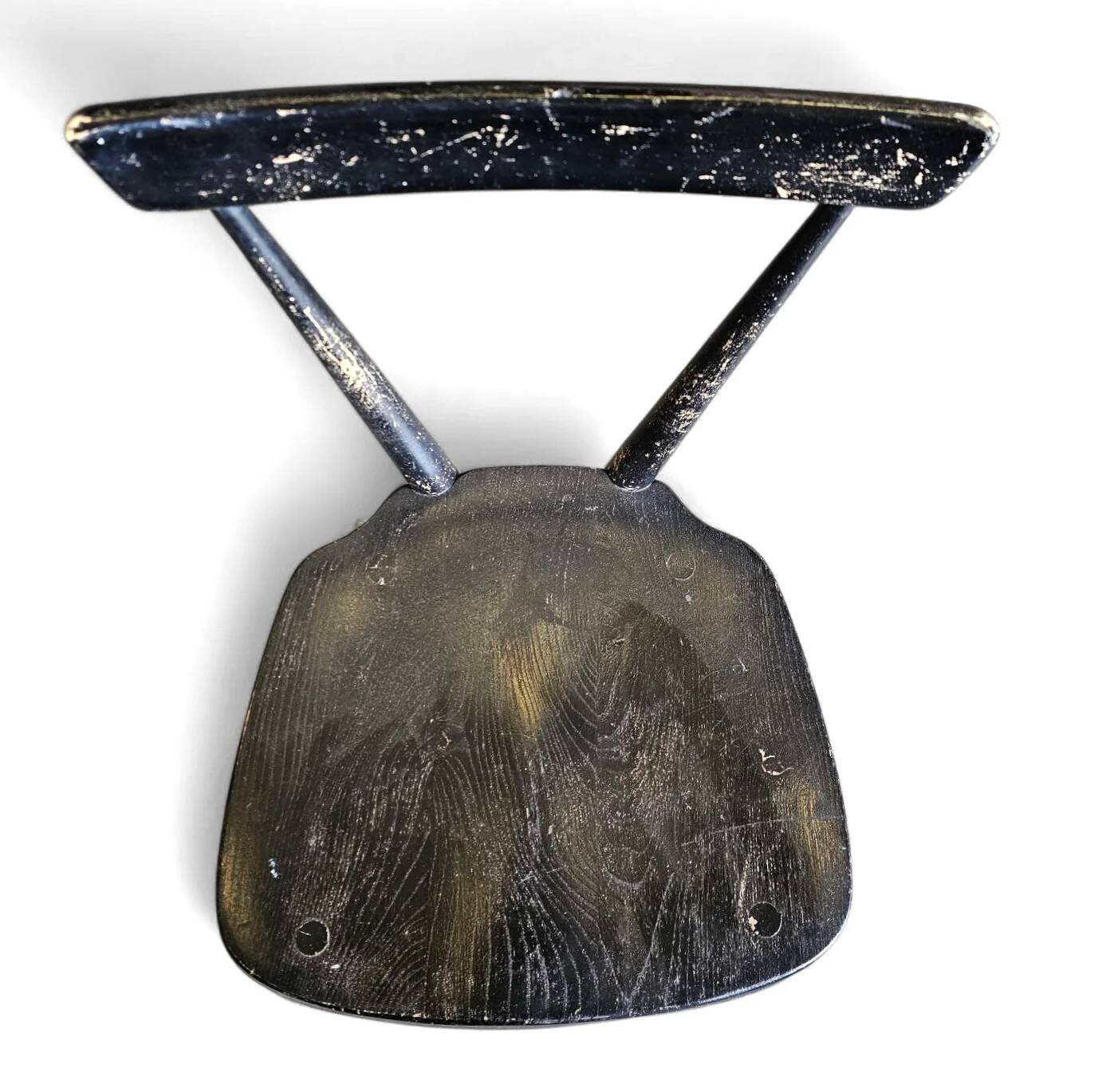 L.Ercolani / early / Ercol Black Stacking Chair / 1950s