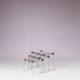 1960s Modern nesting tables from the Netherlands