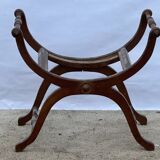 Curule stool without seat