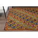 1970s Vintage Turkish Oushak Handmade Wool Cotton Orange Area Rug 158x233