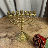 Candle holder, seven-branched menorah, Wainberg