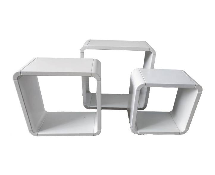 Etagères Vintage • Éléments modulables • Bois Laqué • 1970