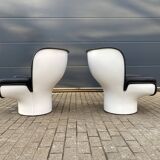 Joe Colombo Elda design armchair, Longhi edition