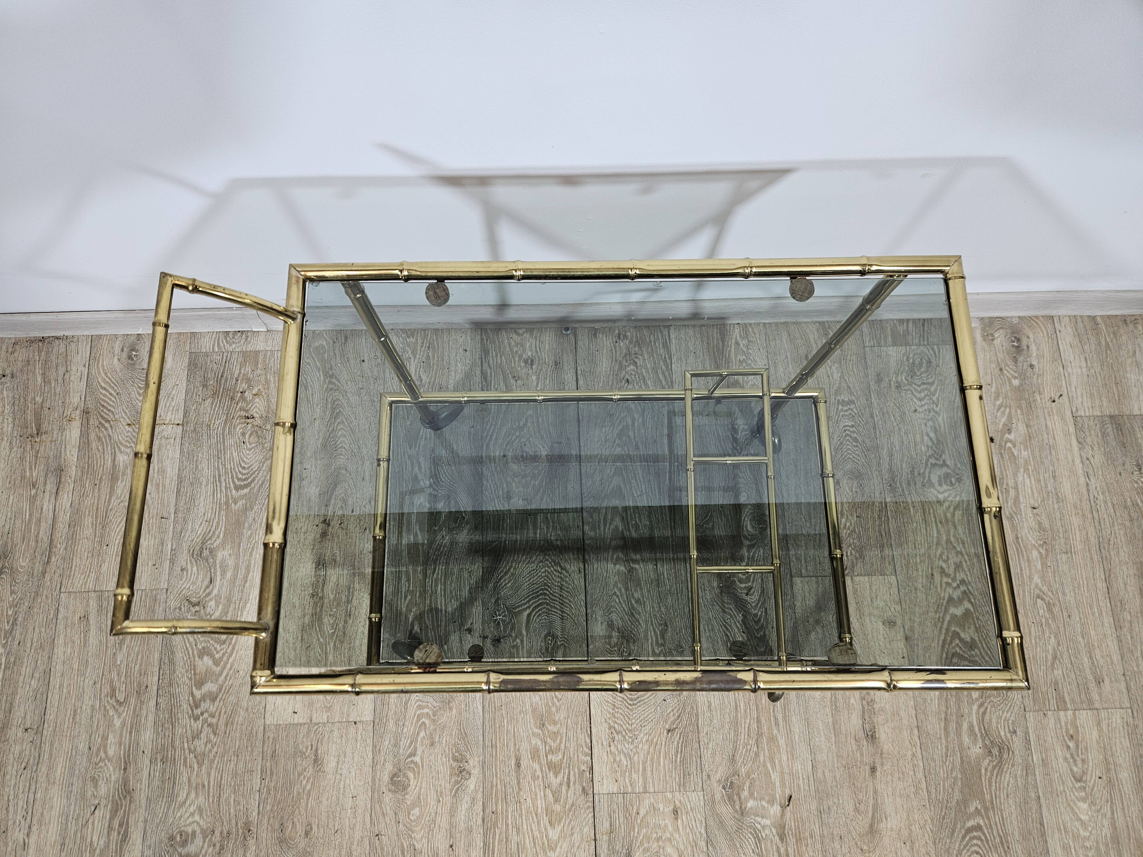 Exclusive bar cart, France, 1970s.