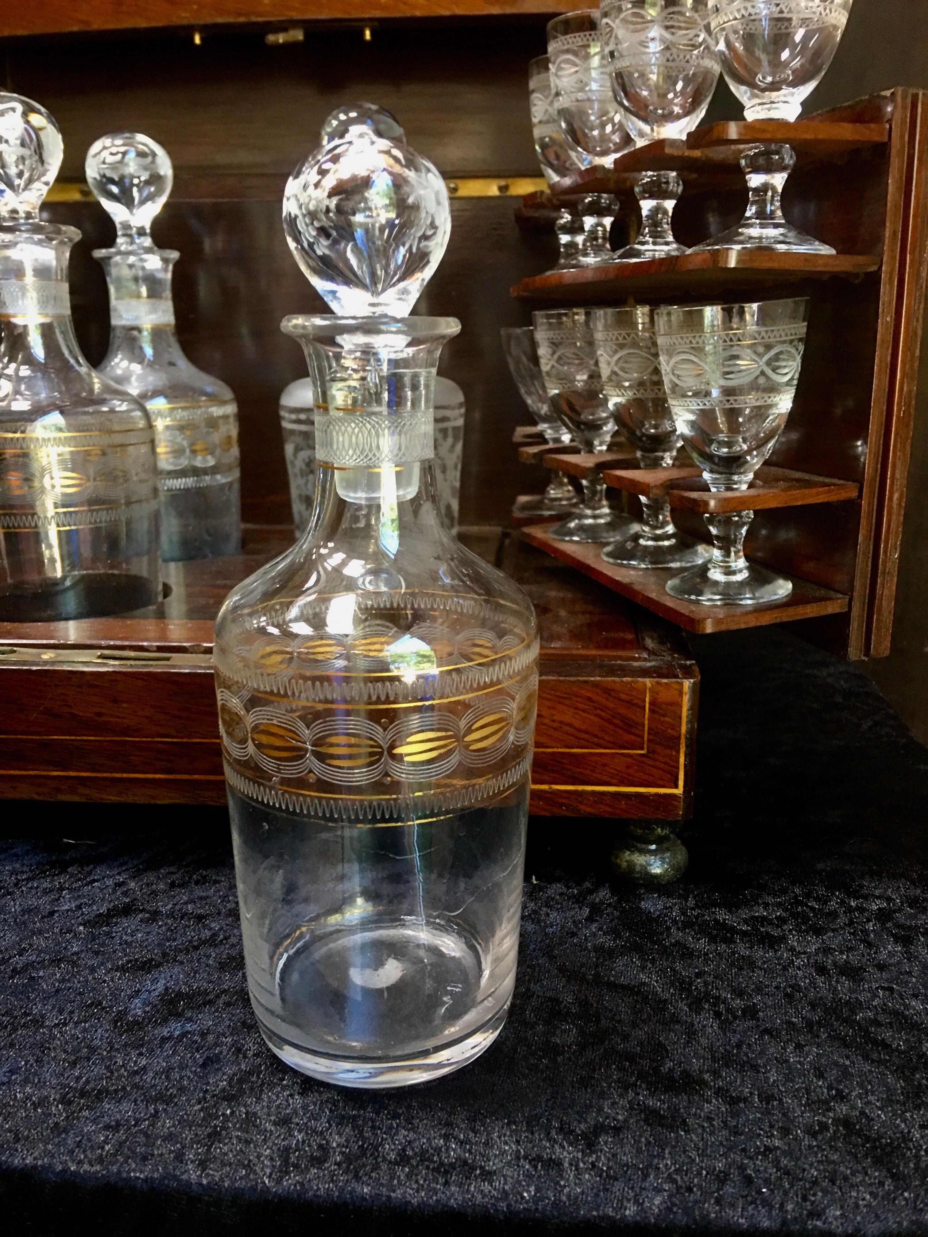Napoleon III period liquor cellar