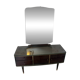 Vintage dressing table with large mirror – 1950s/60s furniture