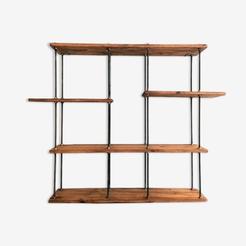 Etagère asymétrique style industriel