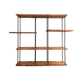 Asymmetrical asymmetrical style shelf
