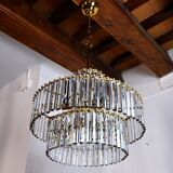 Kinkeldey chandelier, 3 levels, Germany, 1970