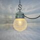 Vintage White Porcelain Pendant Light, 1970s