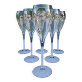 6 Perrier Jouët Champagne flutes