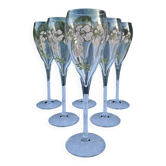 6 Perrier Jouët Champagne flutes