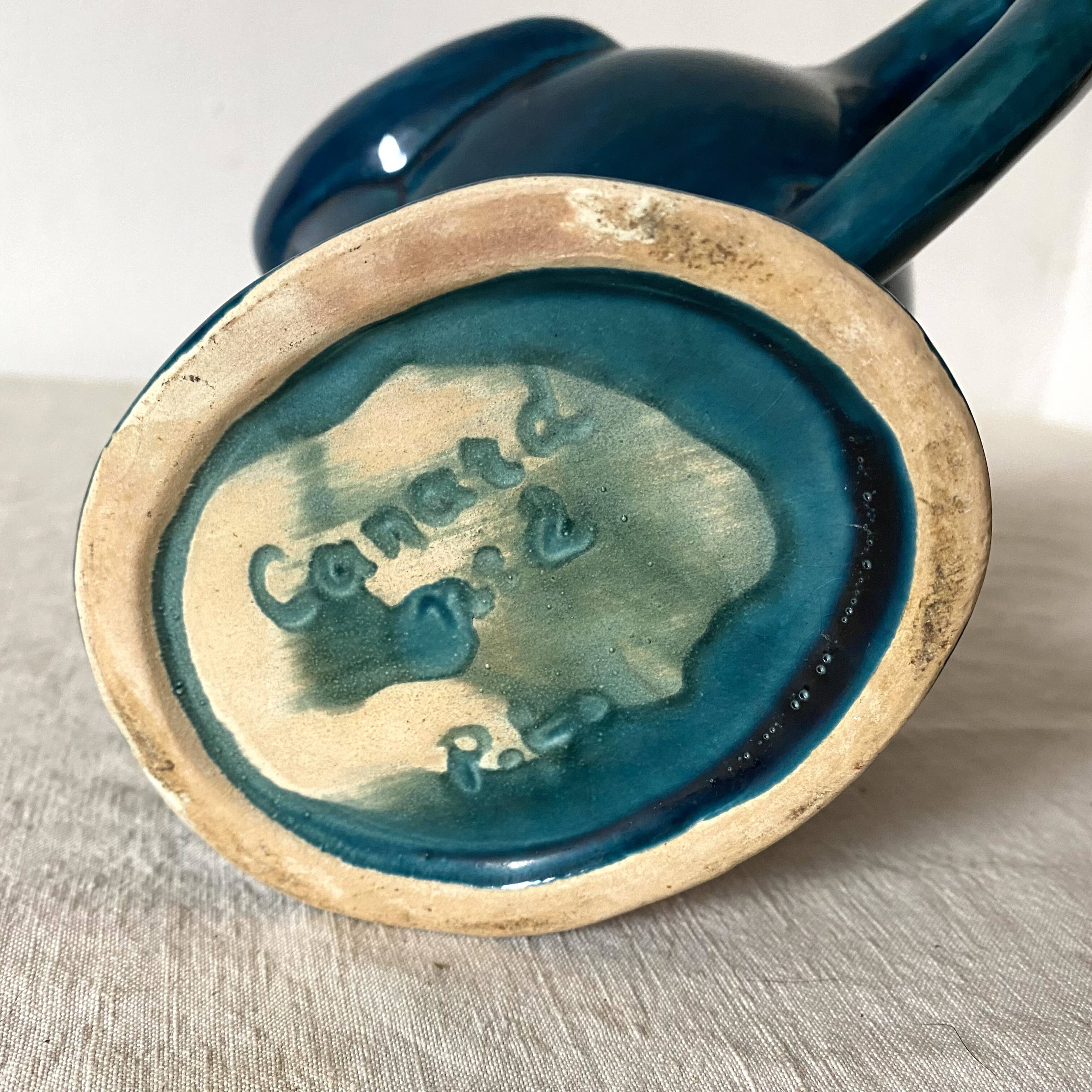 Zoomorphic duck pitcher Poët Laval