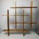 Midcentury Scandinavian teak wall shelf unit, 1960s-1970s