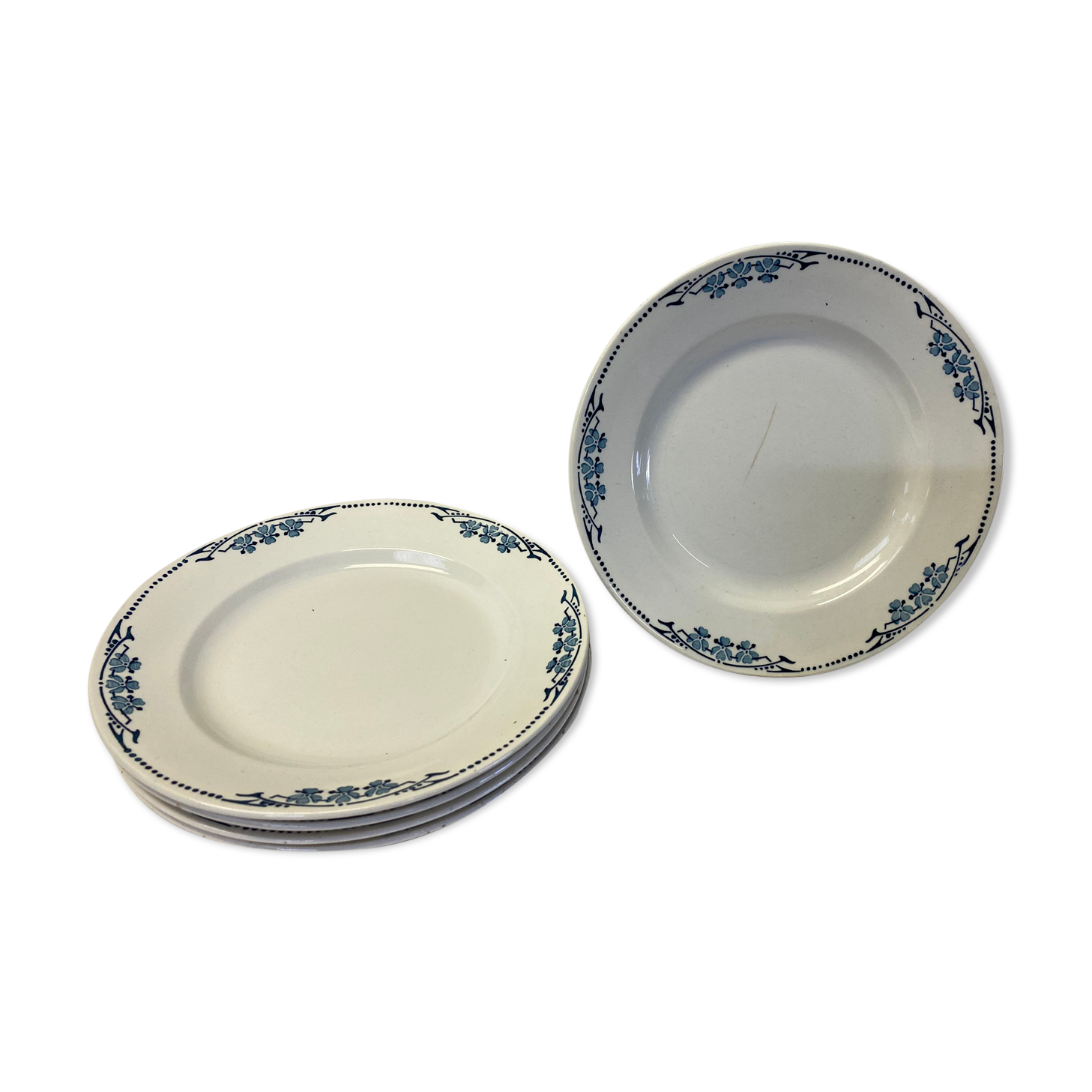 Set of 5 plates Villeroy and Boch Wallerfangen