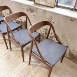 6 chairs by Johannes Andersen