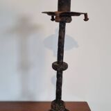 Pair of brutalist candlesticks