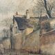 Tableau paysage de campagne Édouard Lefevre 1879