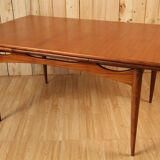 Scandinavian extendable teak table
