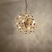 Large Floral Ball Chandelier by Palwa