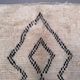 Moroccan Berber rug 200x142 cm vintage Beni Ourain, Atlas, tribal, clearance