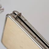 Vintage triptych barber mirror