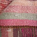3x10 Super Soft Pink Vintage Runner Rug, 95x302Cm